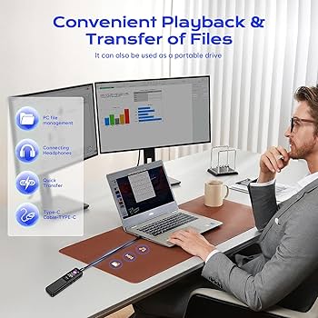 Amazon.com: 128GB Voice Recorder - ZIPCIDE Digital Voice